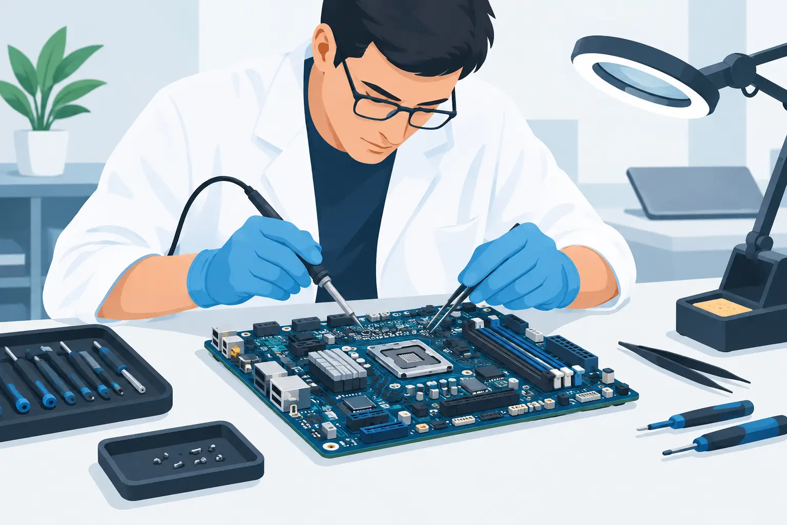 Can Professionals Repair Motherboard Damage?